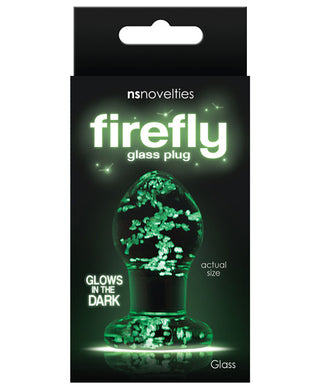 Firefly Clear Glass Plug - Assorted Sizes