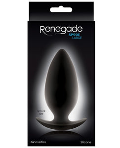 Renegade Spade Large Butt Plug - Black