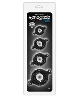 Renegade Vitality Rings - Black
