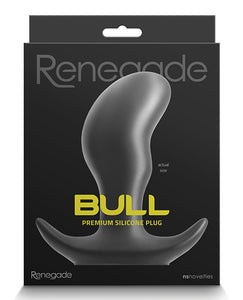 Renegade Bull Small Butt Plug - Black