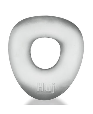 Hunkyjunk Form Cock Ring - Clear Ice