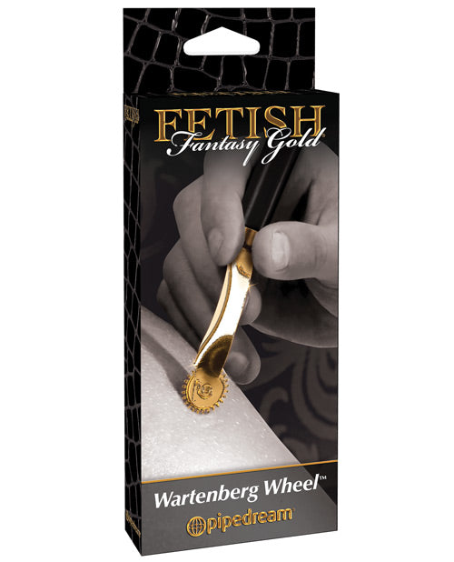 Fetish Fantasy Gold Wartenberg Wheel - Gold
