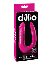Dillio 10" Double Trouble - Pink