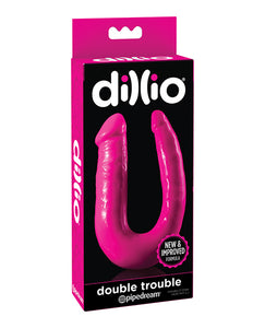 Dillio 10" Double Trouble - Pink