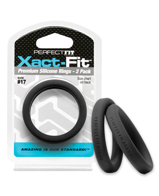 Perfect Fit Xact Fit #17 - Black Pack of 2