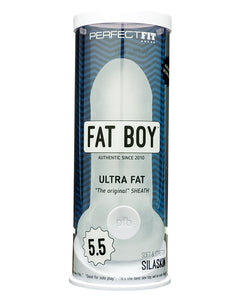 Perfect Fit Fat Boy Original Ultra Fat 5.5" - Clear