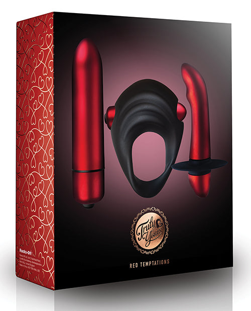 Rocks Off Truly Yours Red Temptation Kit - Red