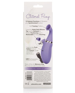 Clitoral Pump Rechargeable - Purple