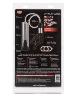 Quick Draw Vacuum Pump - Clear