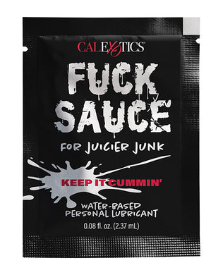 Fuck Sauce Water Based Personal Lubricant Sachet - .08 oz