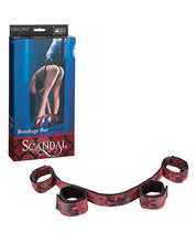 Scandal Bondage Bar - Black/Red
