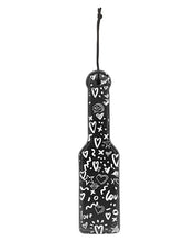 Shots Ouch Love Street Art Fashion Printed Paddle - Black