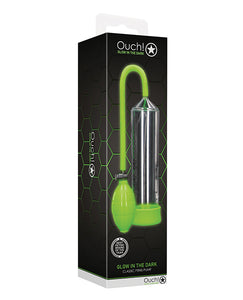 Shots Ouch Classic Penis Pump - Glow in the Dark