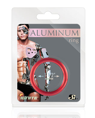 Aluminum Ring - Hellfire Red 1.5
