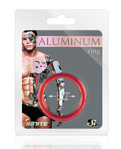 Aluminum Ring - Hellfire Red 1.5"