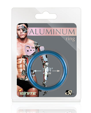 Aluminum Ring - Cobalt Blue 1.75