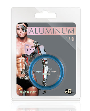 Aluminum Ring - Cobalt Blue 1.5