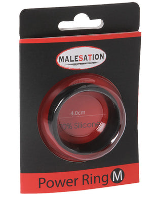MALESATION Power Ring Medium - Black