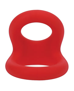 Tantus Uplift Silicone C Ring - Crimson