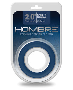 Hombre Snug Fit Silicone C Band - Navy