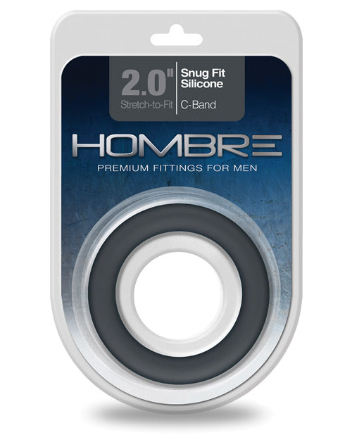 Hombre Snug Fit Silicone C Band - Charcoal
