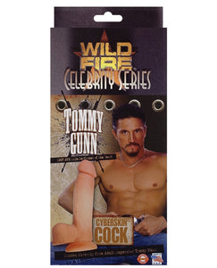 Wildfire Celebrity Series Tommy Gunn CyberSkin Cock - Flesh