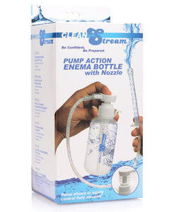 Cleanstream Pump Action Enema Bottle w/Nozzle