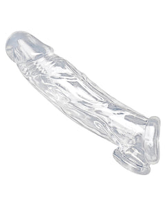 Size Matters Realistic Penis Enhancer and Ball Stretcher - Clear