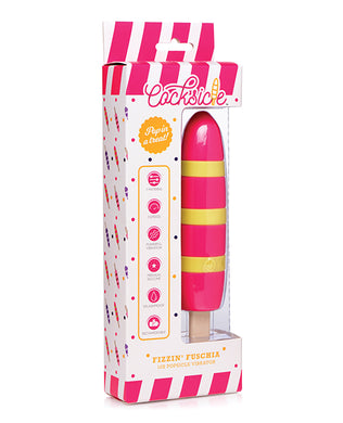 Cocksicle Fi^^in 10x Silicone Rechargeable Vibrator - Magenta
