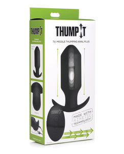 Thump It Thumping 7x Missile Anal Plug - Black