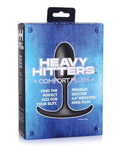 Heavy Hitters Premium Weighted Anal Plug - Small