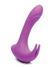 Inmi Shegasm 12x Lux Rocker Pulsing & Vibrating G Spot Rabbit - Purple