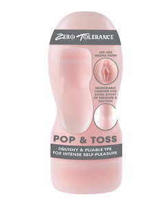 Zero Tolerance Pop & Toss Stroker - Light